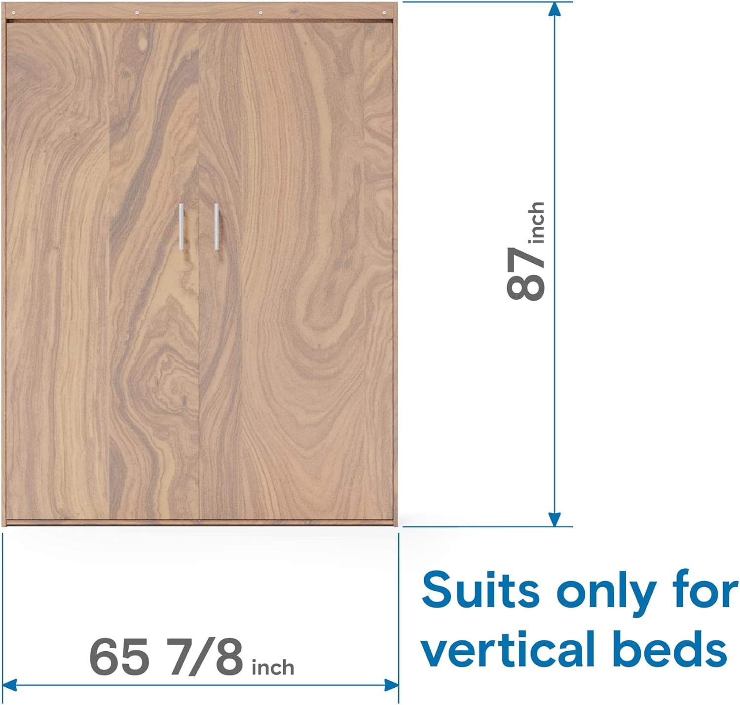Murphy Bed Queen Size, Hardware Kit Cabinet Wall Bed Folding Bed