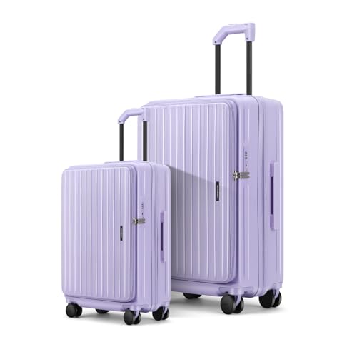 ROAMING Grace Expandable Carry On Luggage Airline Approved, 20 Inch Hardside Carry On Suitcase with Wheels