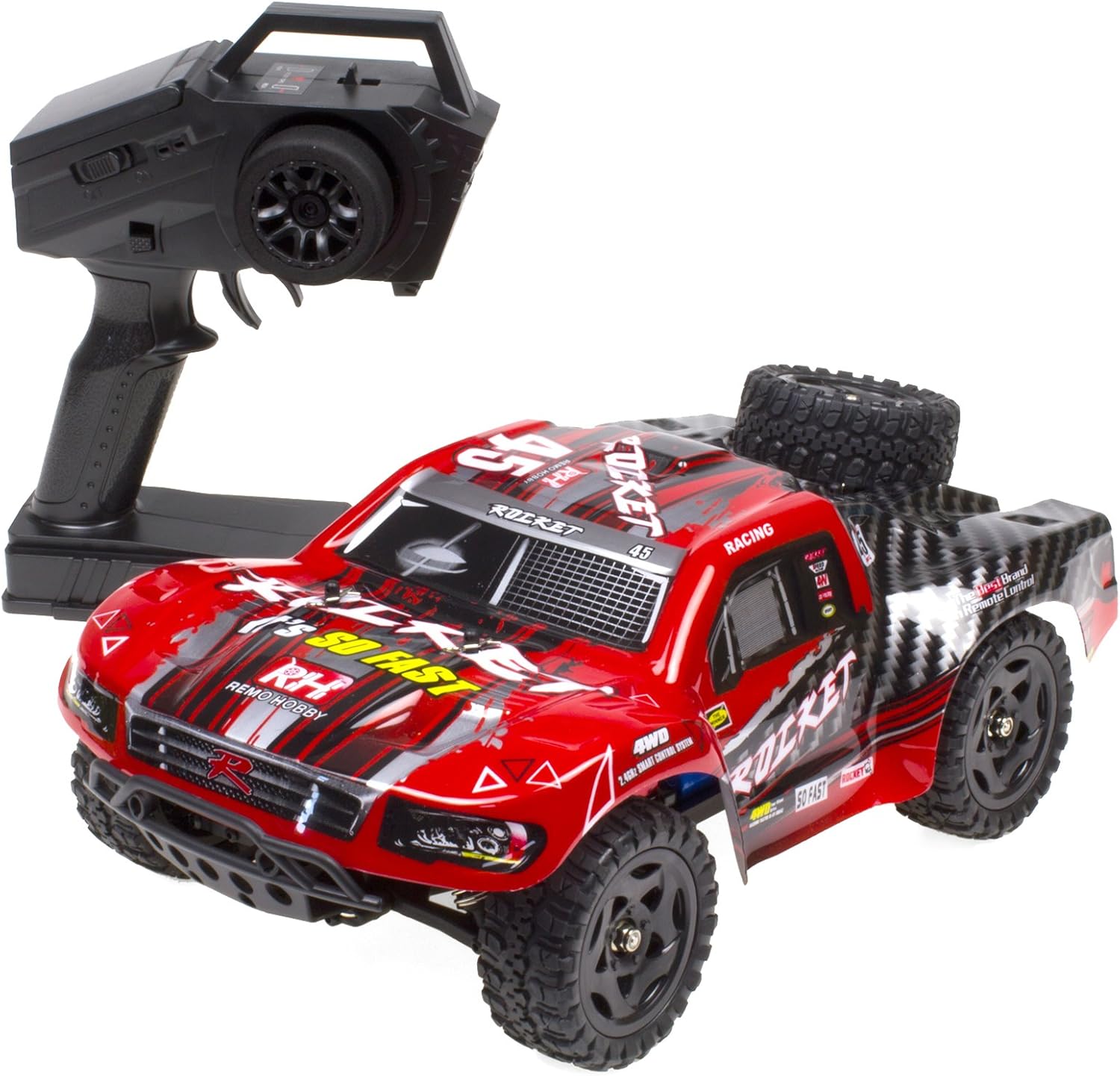 Cheerwing 1:16 Scale Short Course RC Car, 40KM/H High Speed 4WD Remote Control Truck, 4X4 Off-Road Remote Control Car