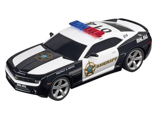 Carrera - DIGITAL132 Chevrolet Camaro Sheriff Police 1/32 Digital Slot Car with Flashing Lights 30756