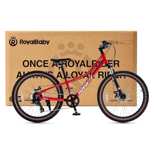 Royalbaby Kids Mountain Bike Aluminium 20/24 Inch MTB Sports Bicycle