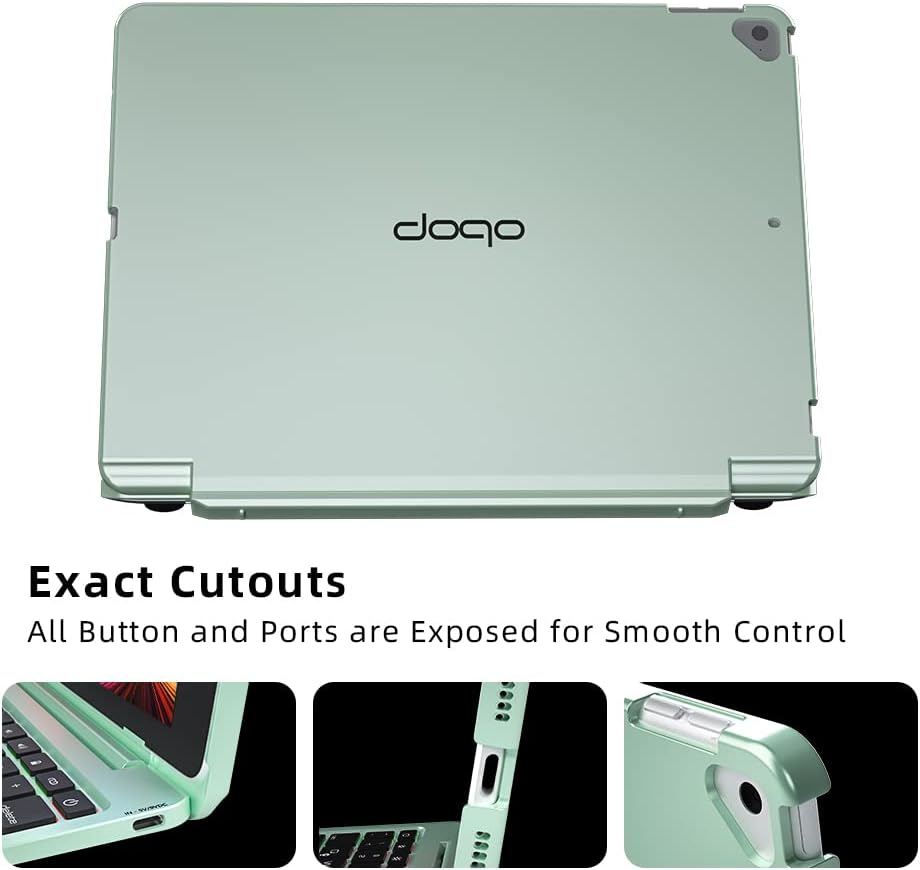 doqo Magnetic Keyboard Case for iPad Air 5th Generation(2022)/iPad Air 4th Generation(2020), iPad Pro 11 2018/2020/2021