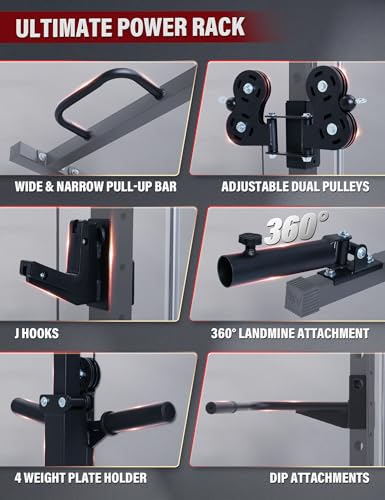 Major Fitness Drone3 Smith△ Machine – All-in-One Home Gym Squat Rack with Weight Bar