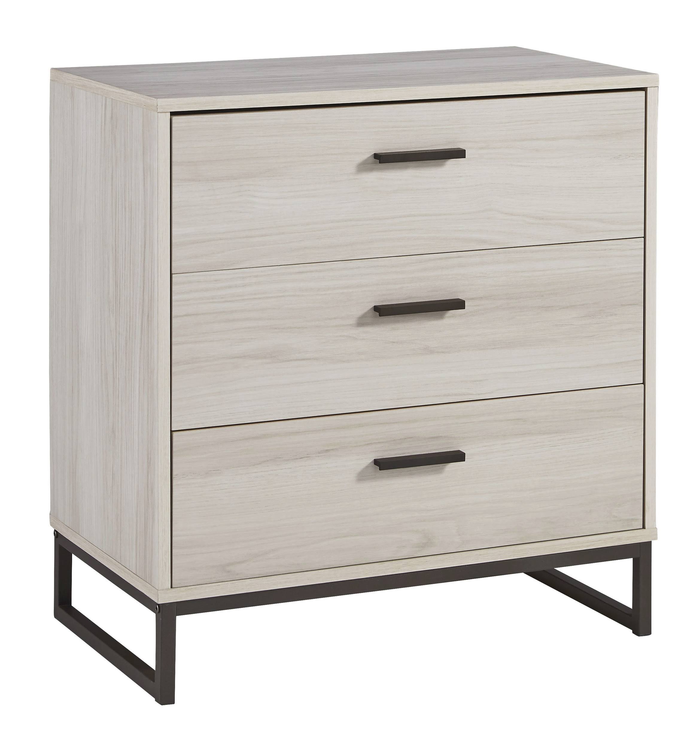 Ashley Furniture Socalle 3-Drawer Chest - Natural
