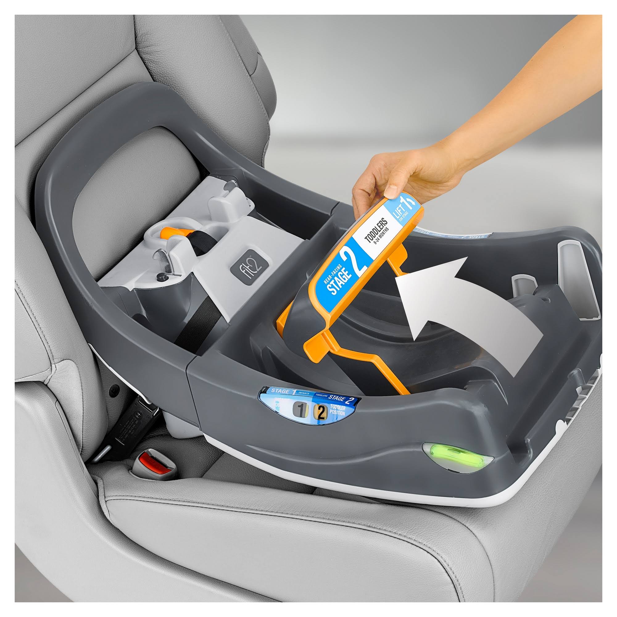 Chicco Fit2 Le Rear-Facing Infant and Toddler Car Seat - Alto