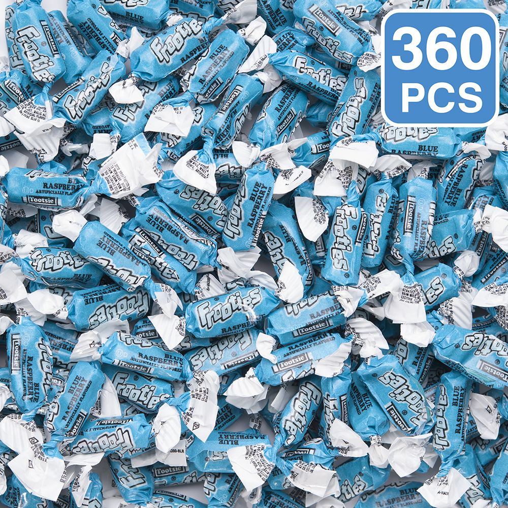 Blue Raspberry Frooties Tootsie Rolls