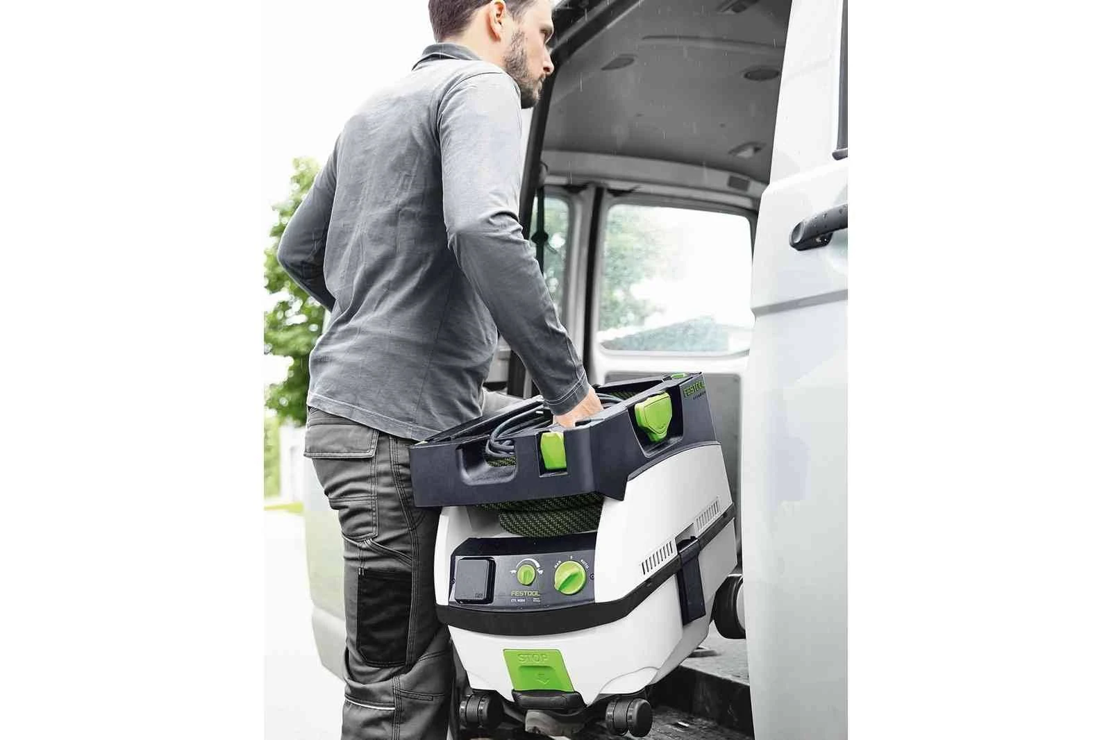 Festool CT MINI HEPA CLEANTEC Wet/Dry Canister Vacuum - Bagless - HEPA
