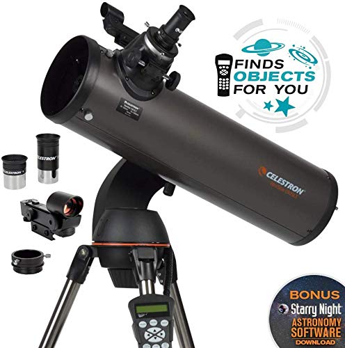 Celestron - NexStar 130SLT Computerized Telescope - Compact and Portable - Newtonian Reflector Optical Design - SkyAlign Technology