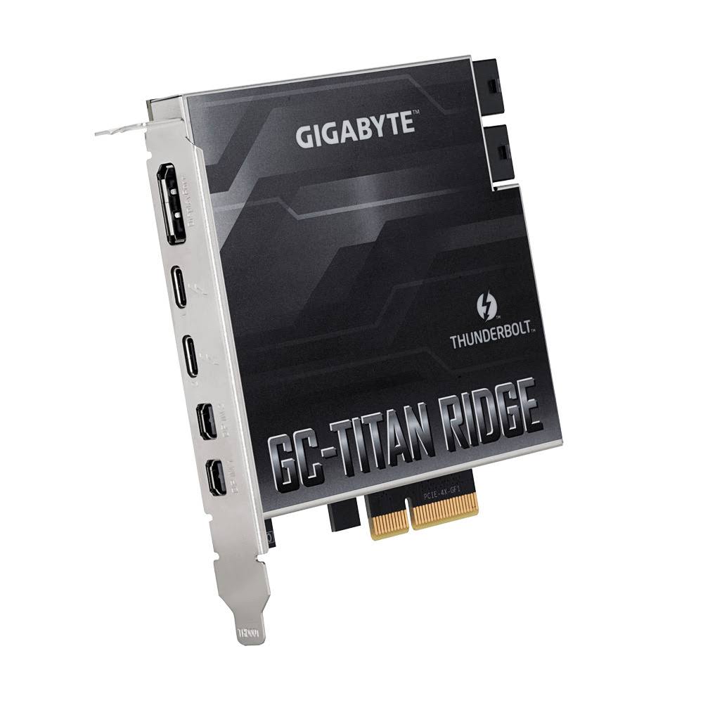 Gigabyte GC-Titan Ridge Thunderbolt 3 PCI-Ex4 Add on Card USB Type-C