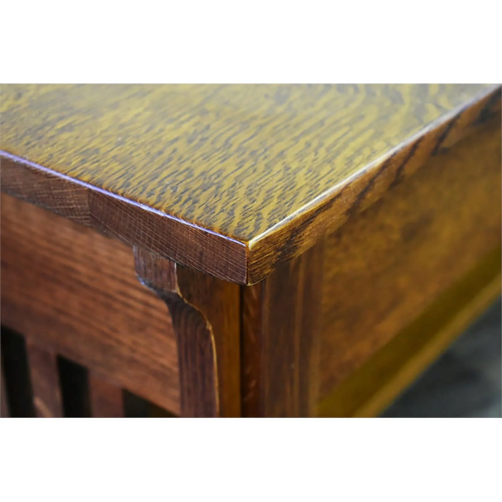Crafters and Weavers Arts and Crafts Wood Coffee Table in Michael's Cherry