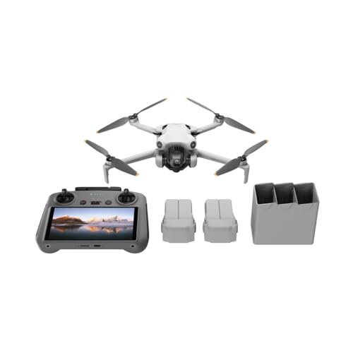 DJI Mini 4 Pro (DJI RC 2), Folding Mini-Drone with 4K HDR Video Camera for Adults, Under 0.549 lbs/249 g, 34 Mins Flight Time
