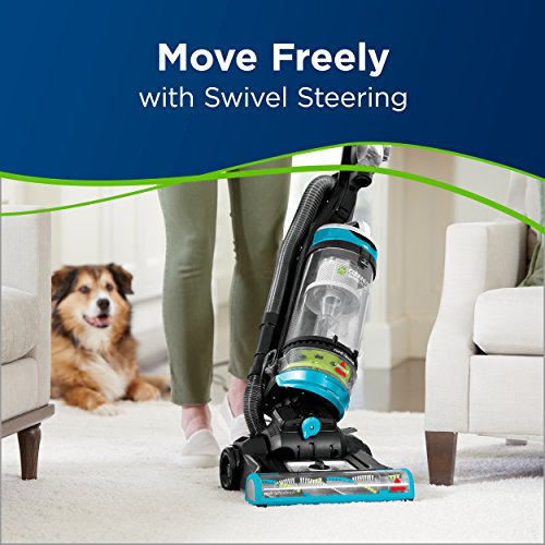 Bissell 2252 CleanView Swivel Upright Bagless Vacuum with Swivel Steering, Powerful Pet Hair Pick Up, Specialized Pet Tools, Large Capacity Dirt Tank