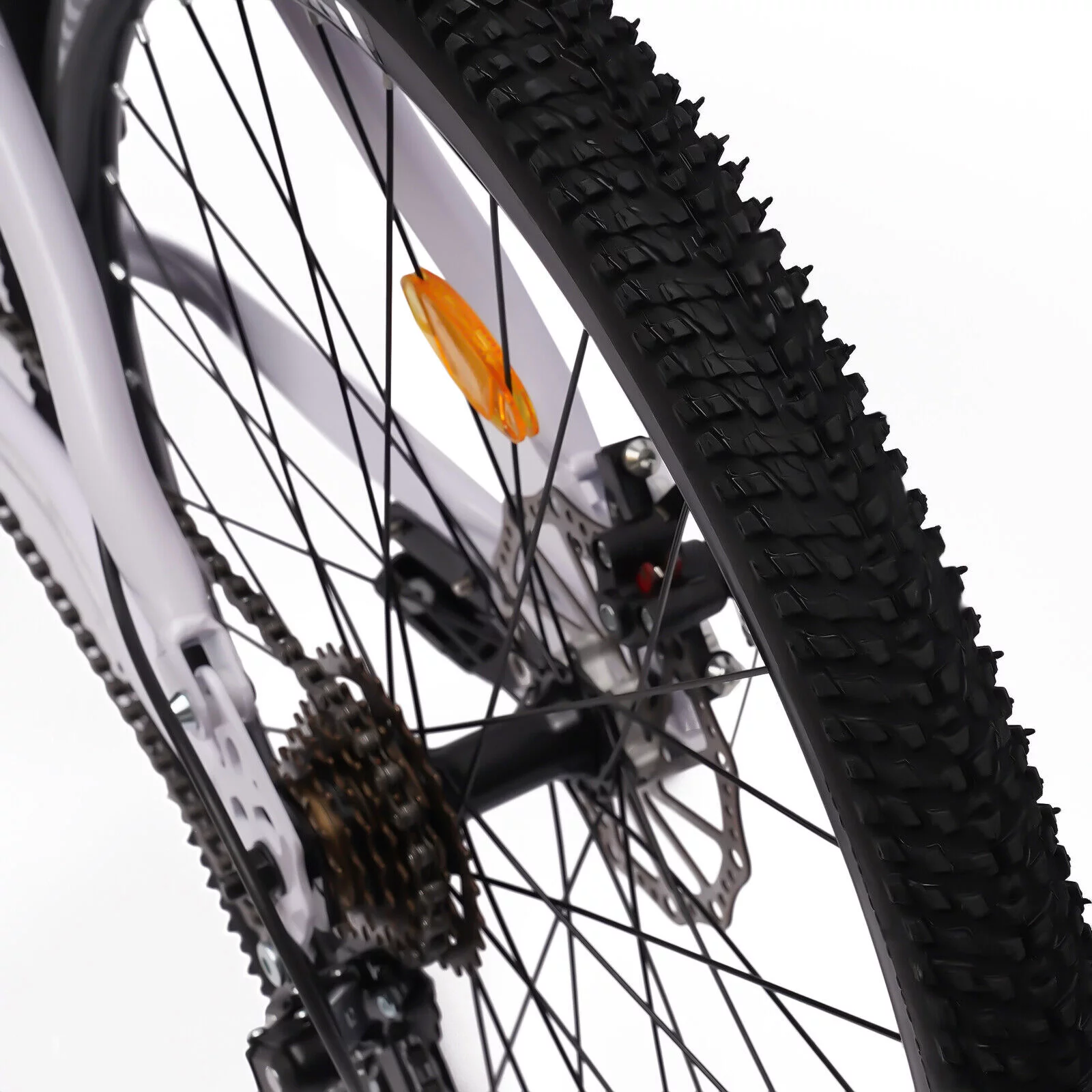 26 inch Foldable Mountain Bike 21 Speed Full Suspension Folding Bicycles with High-Carbon Steel