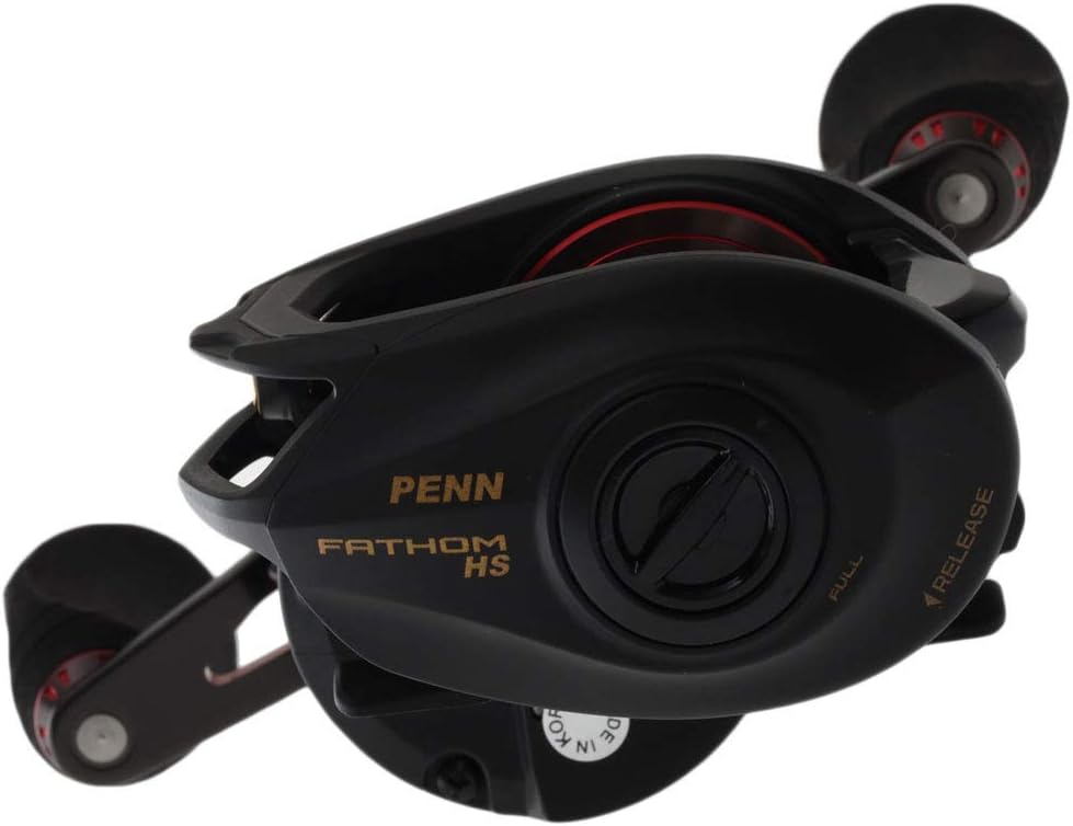 PENN Fathom Low Profile Reel Black Gold 9.2 oz