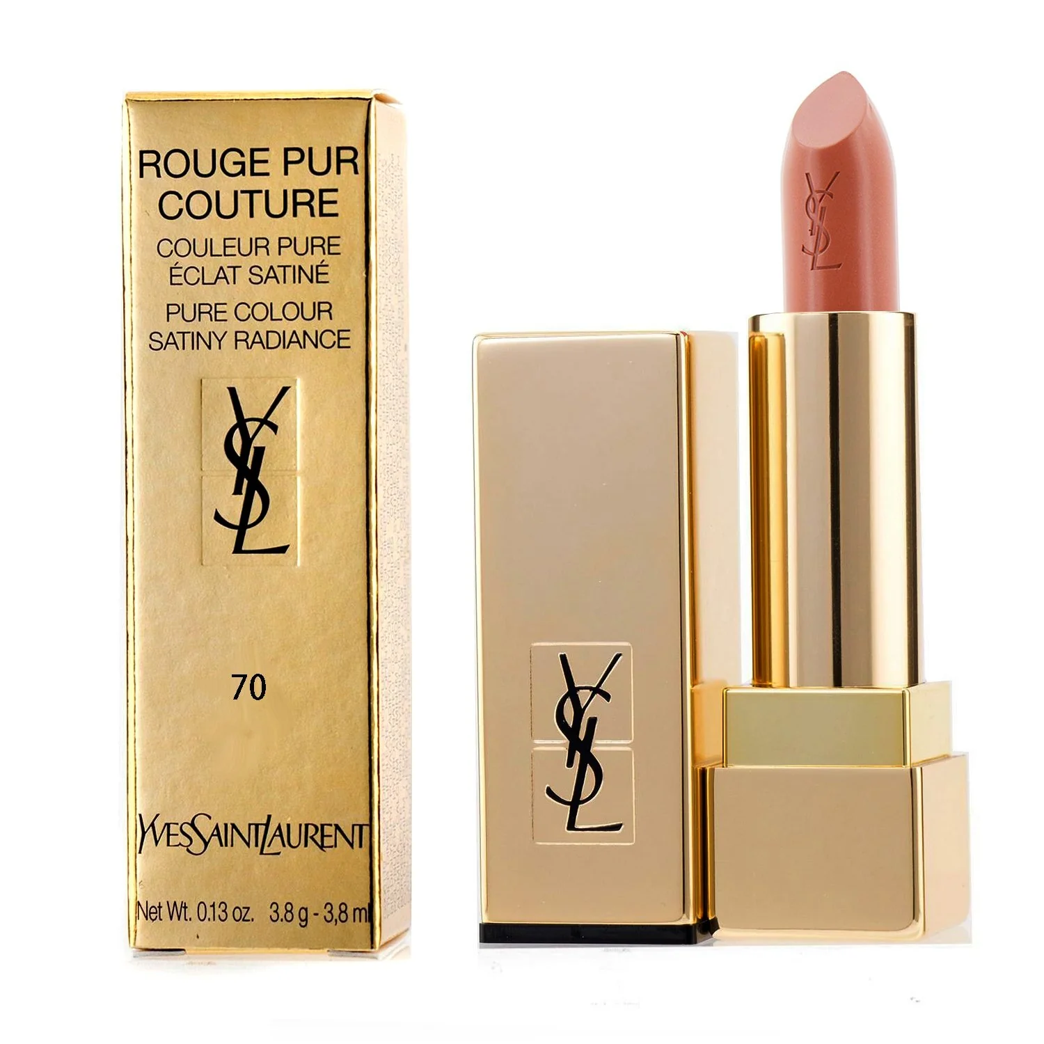Yves Saint Laurent Rouge Pur Couture - #151 Rouge Unapologetic  3.8g/0.13oz