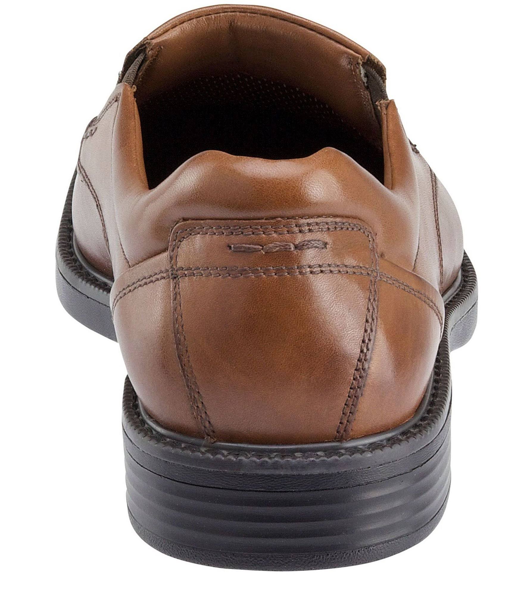 Johnston u0026 Murphy Men&s Stanton Moc Venetian, Black Waterproof Calfskin Size: 12 M