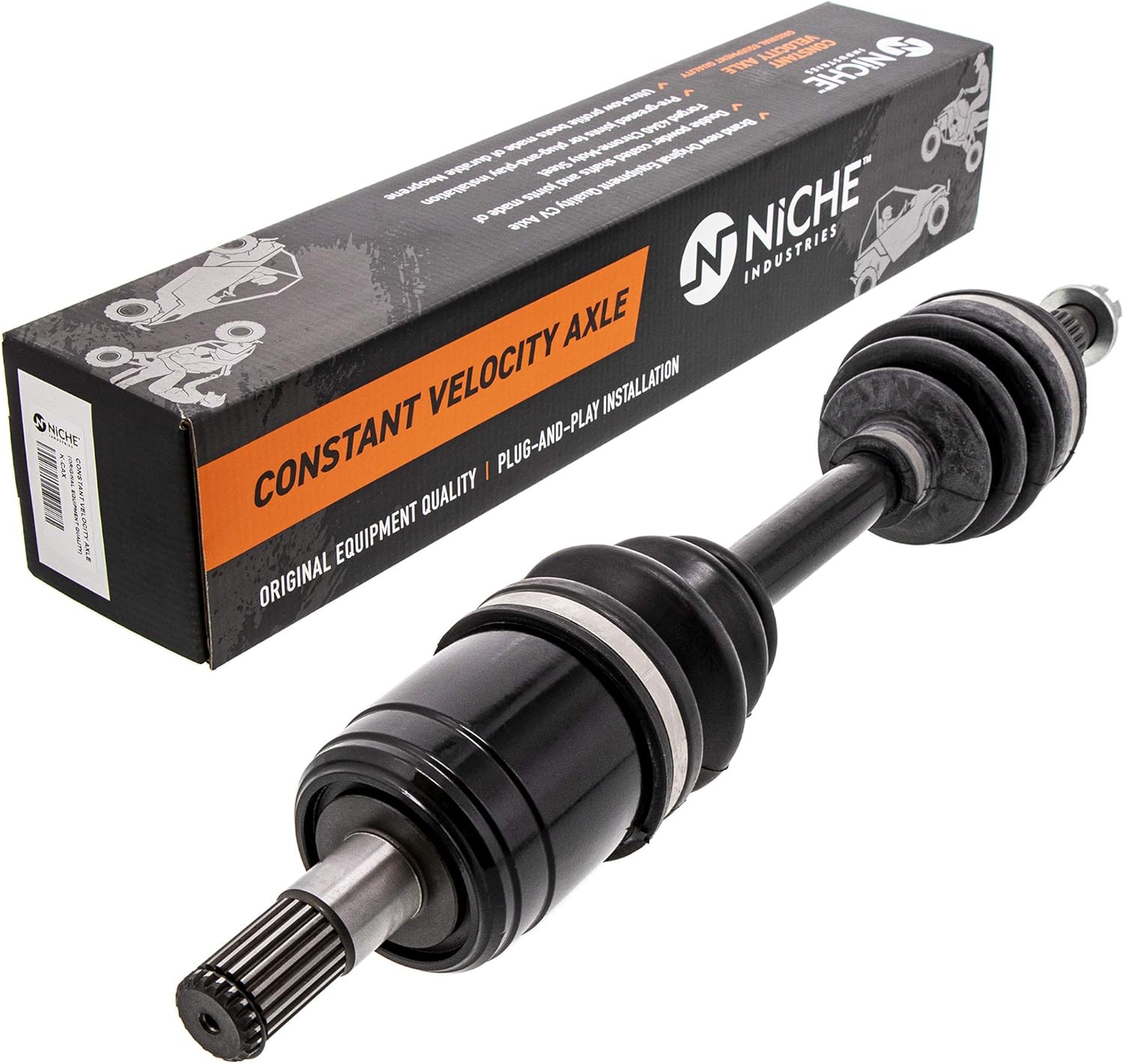 NICHE Front Left and Right CV Axle Driveshaft Assembly Kit for 1998-2001 Honda Foreman 450