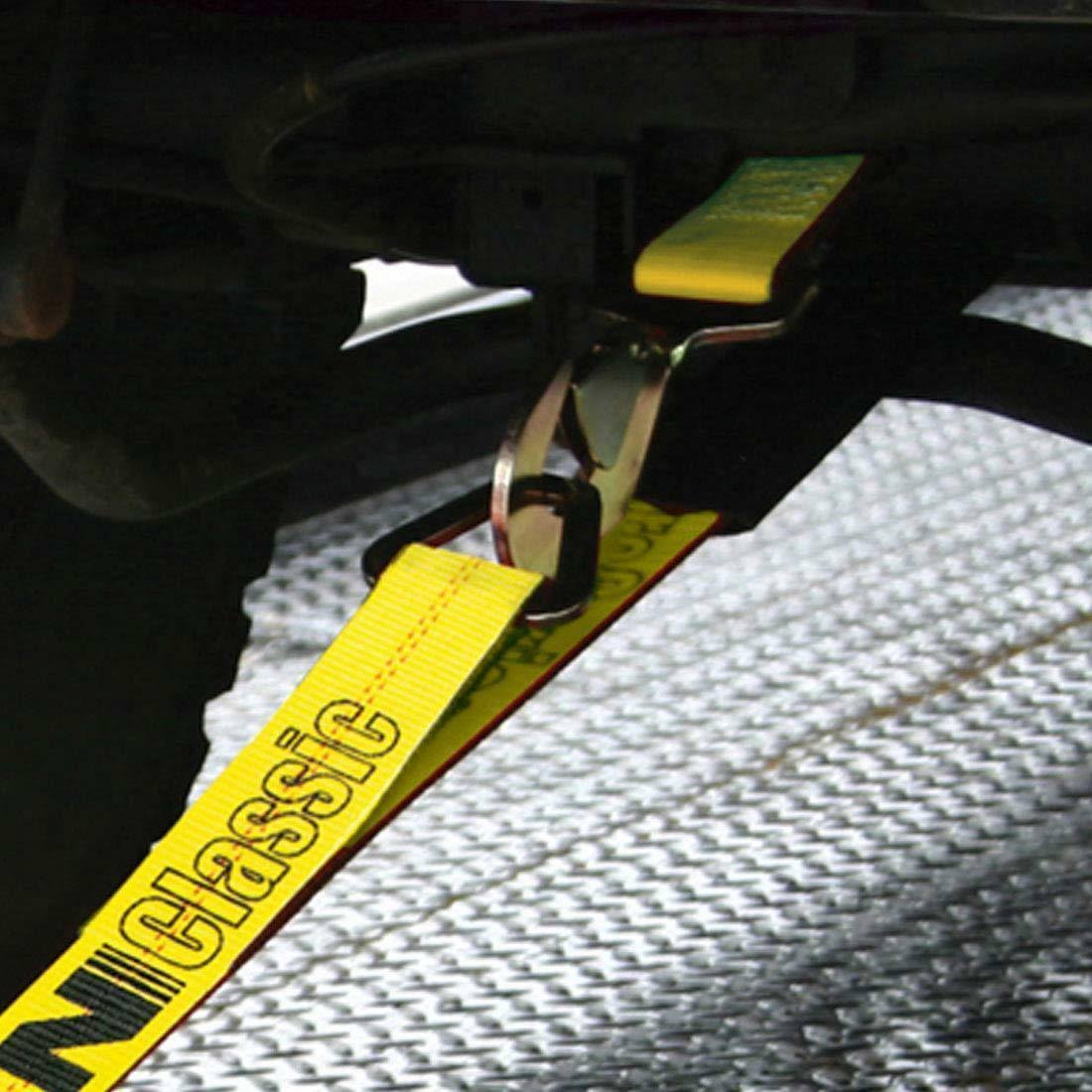 Vulcan Axle Tie Down Combo Strap Kit
