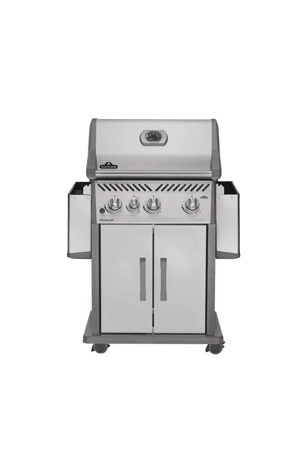 Rogue® SE 425 Natural Gas Grill with Infrared Rear and Side Burners, Stainless Steel