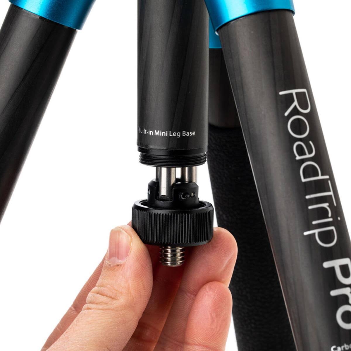 MeFOTO Roadtrip Pro Carbon Fiber Series 1 Travel Tripod (Pacific Blue)