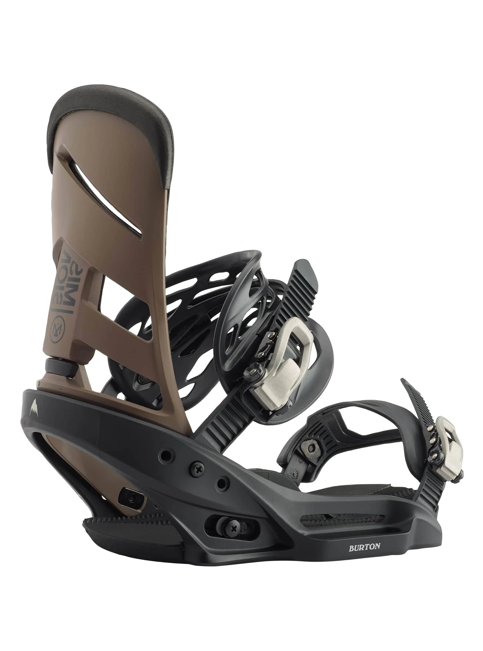 Burton Mission Est Snowboard Bindings Black/Mocha M - Avayadevconnect
