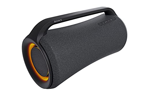 Sony SRS-XG300 X-Series Wireless Portable-Bluetooth Party-Speaker IP67 Waterproof and Dustproof with 25 Hour-Battery and Retractable Handle