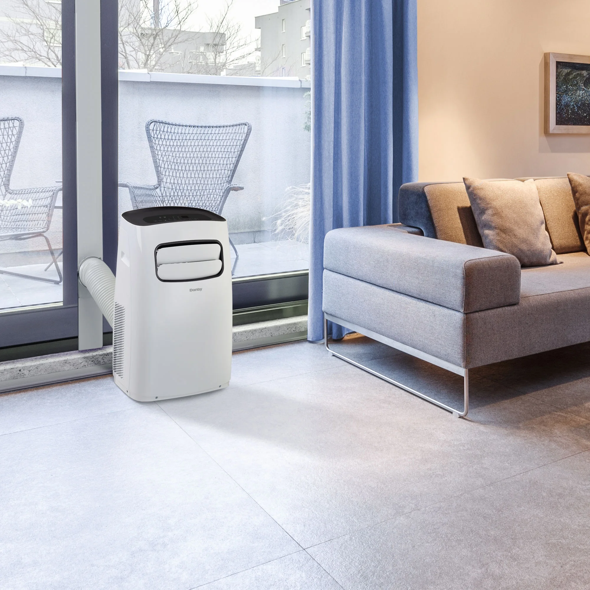 Danby DPA058B6WDB 5800 BTU (10000 ASHRAE) Portable AC in White