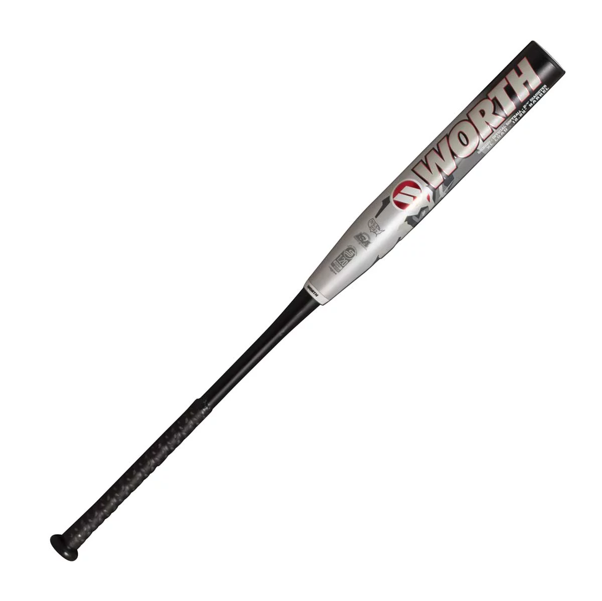 Worth Silverback XL 12.25" USSSA Slow Pitch Softball Bat: WSB22U 34" 26 oz.