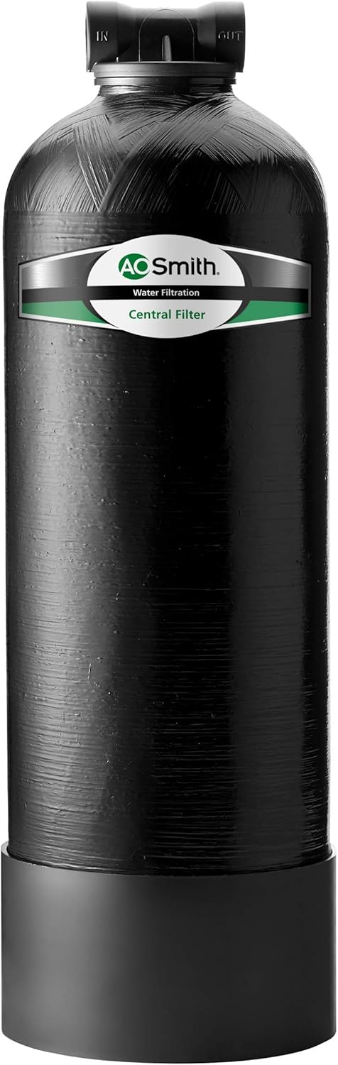 AO Smith Whole House Water Softener Alternative - Salt Free Descaler System for Home - Works with City & Well Water Filters - 6yr, 600,000 Gl