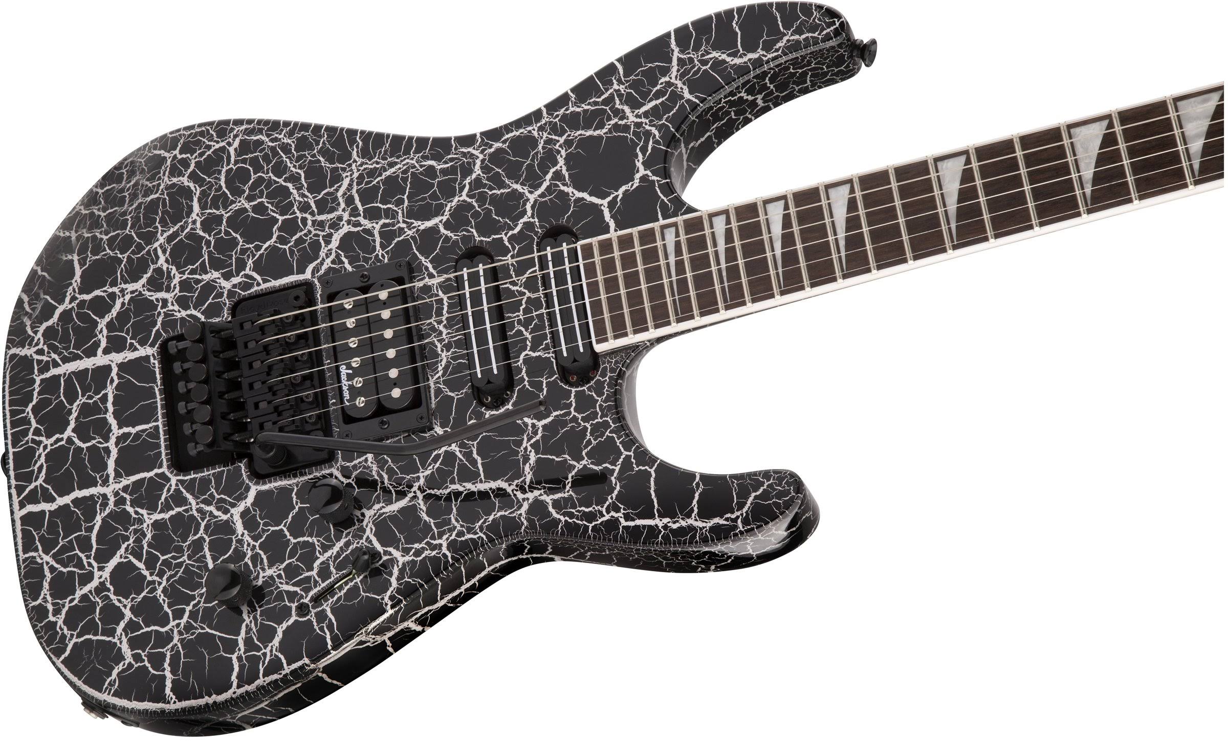 Jackson x Series Soloist SL3X DX Crackle Electric Guitar Silver