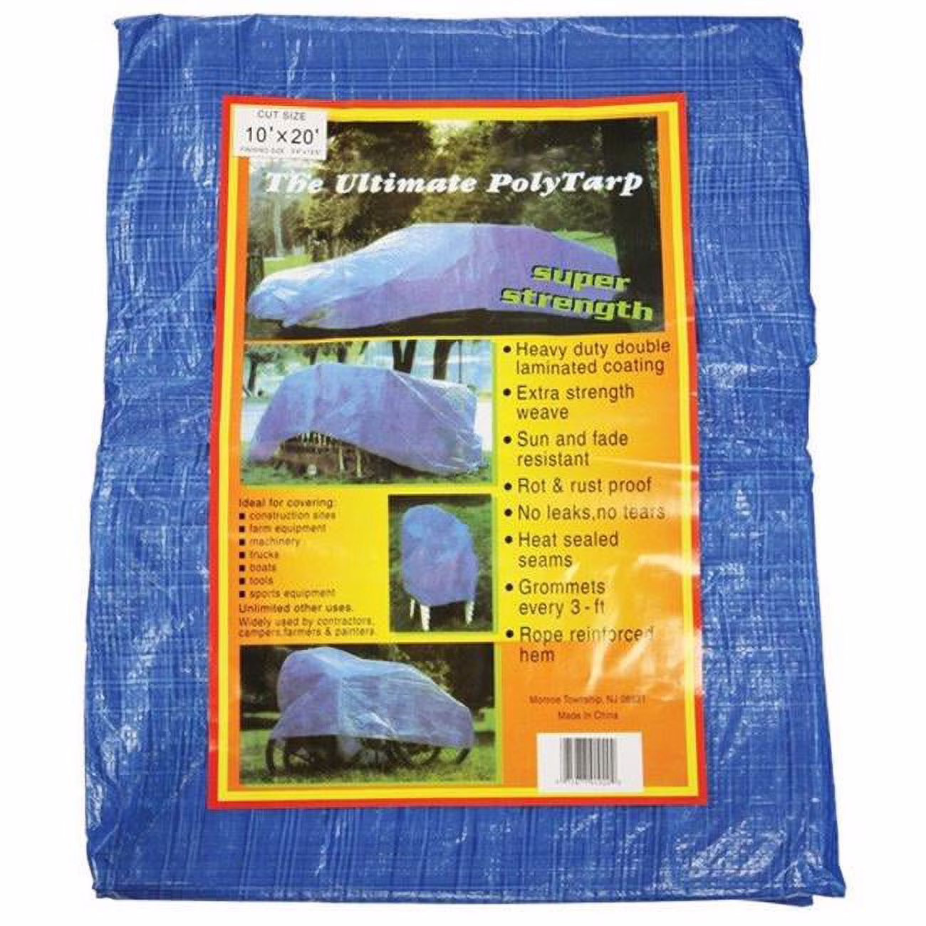 Howard Berger V4060 40 x 60 ft. Blue Poly Tarp
