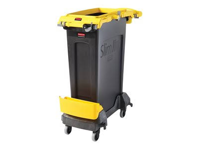 Rubbermaid Commercial Products Slim Jim Rim Caddy Kit - Cleaning tools cart - yellow