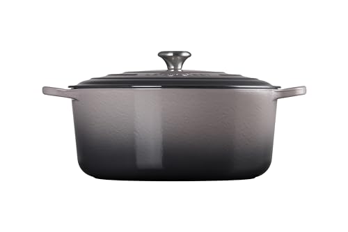 Le Creuset Enameled Cast Iron Signature Round Dutch Oven, 5.5 qt., Cerise
