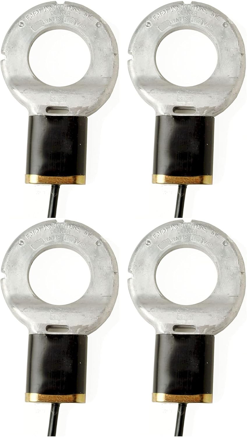 Farm Innovators Model C-500 Submergible Cast Aluminum Around The Farm Utility De-Icer, 500-Watt Pack of 2