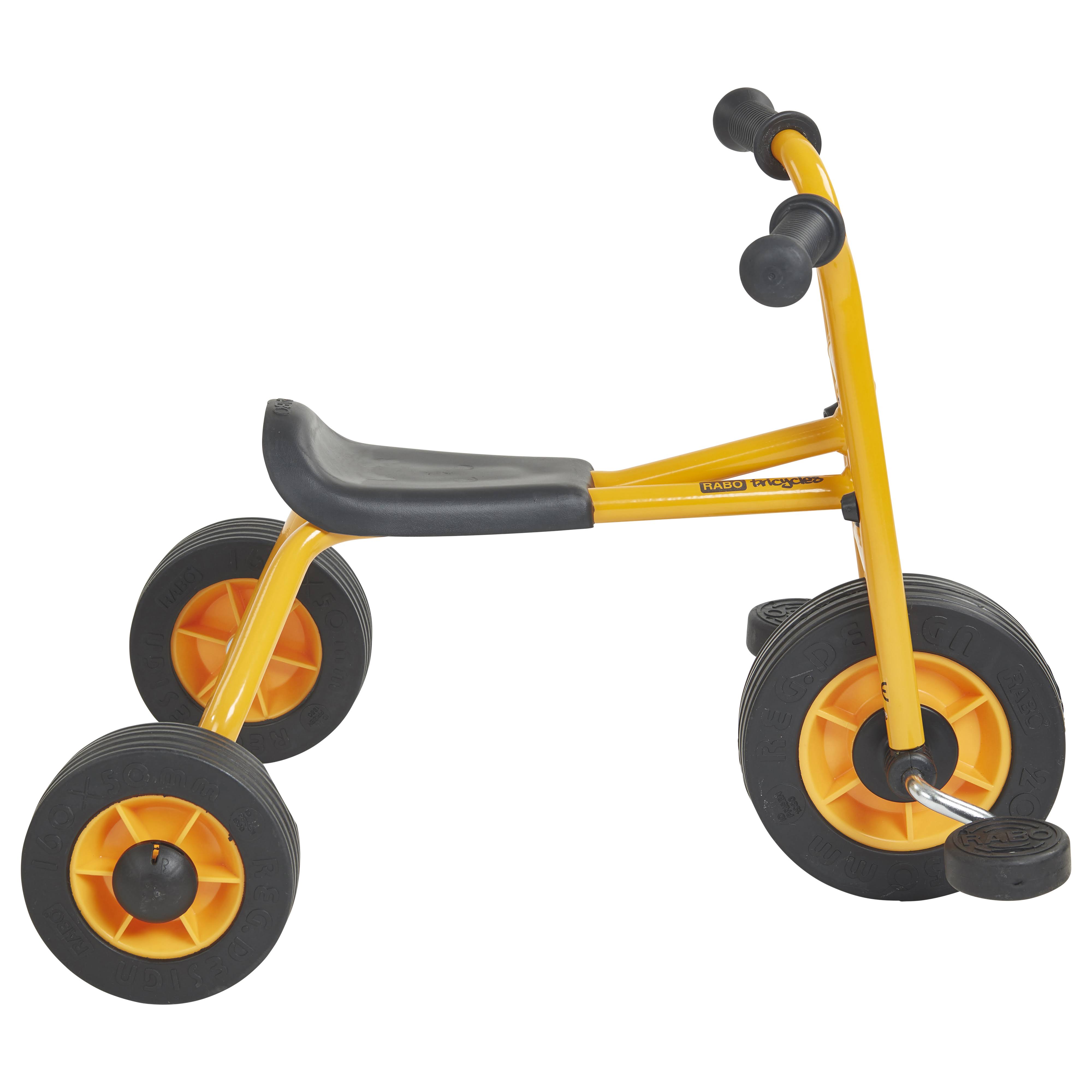 Rabo Powered by Ecr4kids My First Pedaling Trike, Yellow