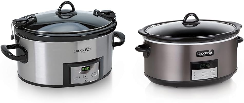 Crock-Pot 6 Quart Cook & Carry Programmable Slow Cooker with Digital Timer