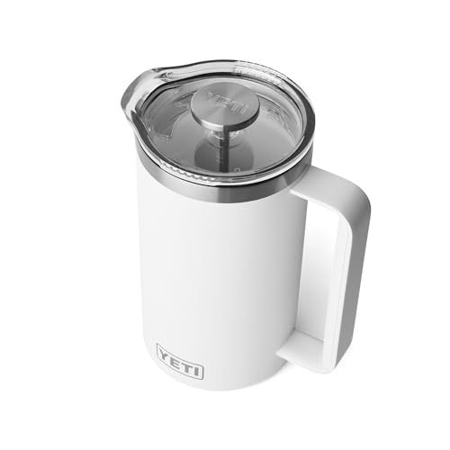 YETI Rambler French Press Coffee Maker, with GroundsControl Filter