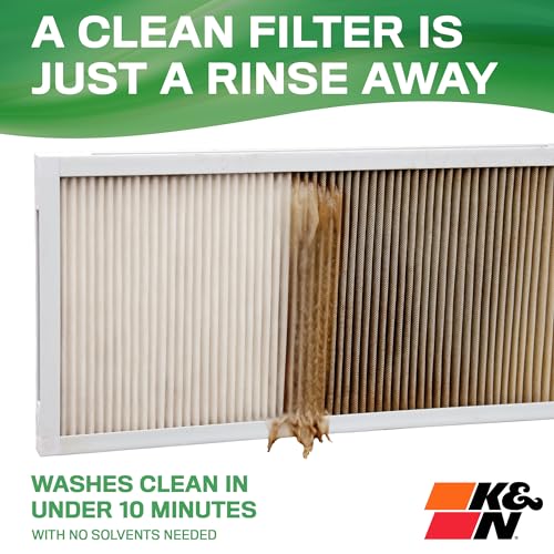 K&N 20X25X1 HVAC Furnace Air Filter