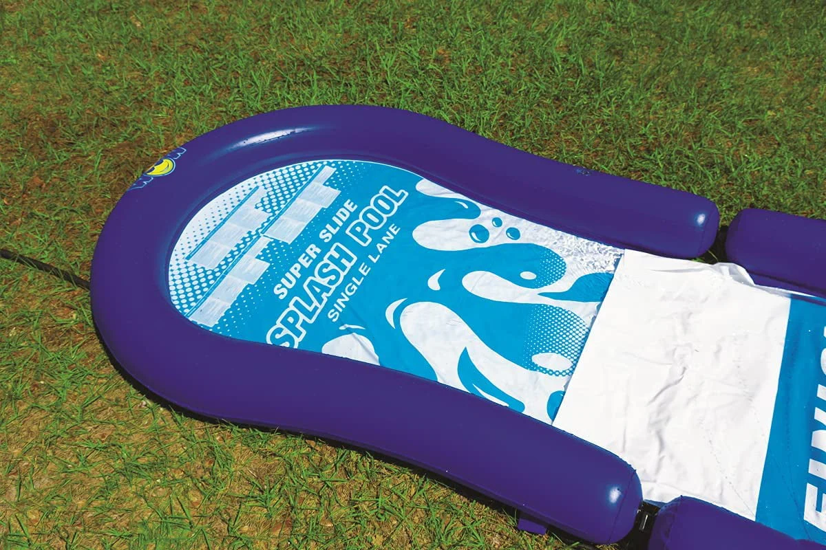 WOW Single Lane Slide with Attached Pool, 25′