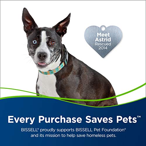Bissell Pet Hair Eraser Turbo Lift-Off Vacuum, w/Self-Cleaning Brush Roll, HEPA Filtration