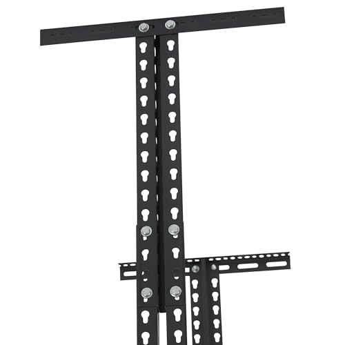 Klutch Gladiator Overhead Garage Storage Rack &mdash; Adjustable Height, 96in.L x 48in.D x 23&ndash;37in.H