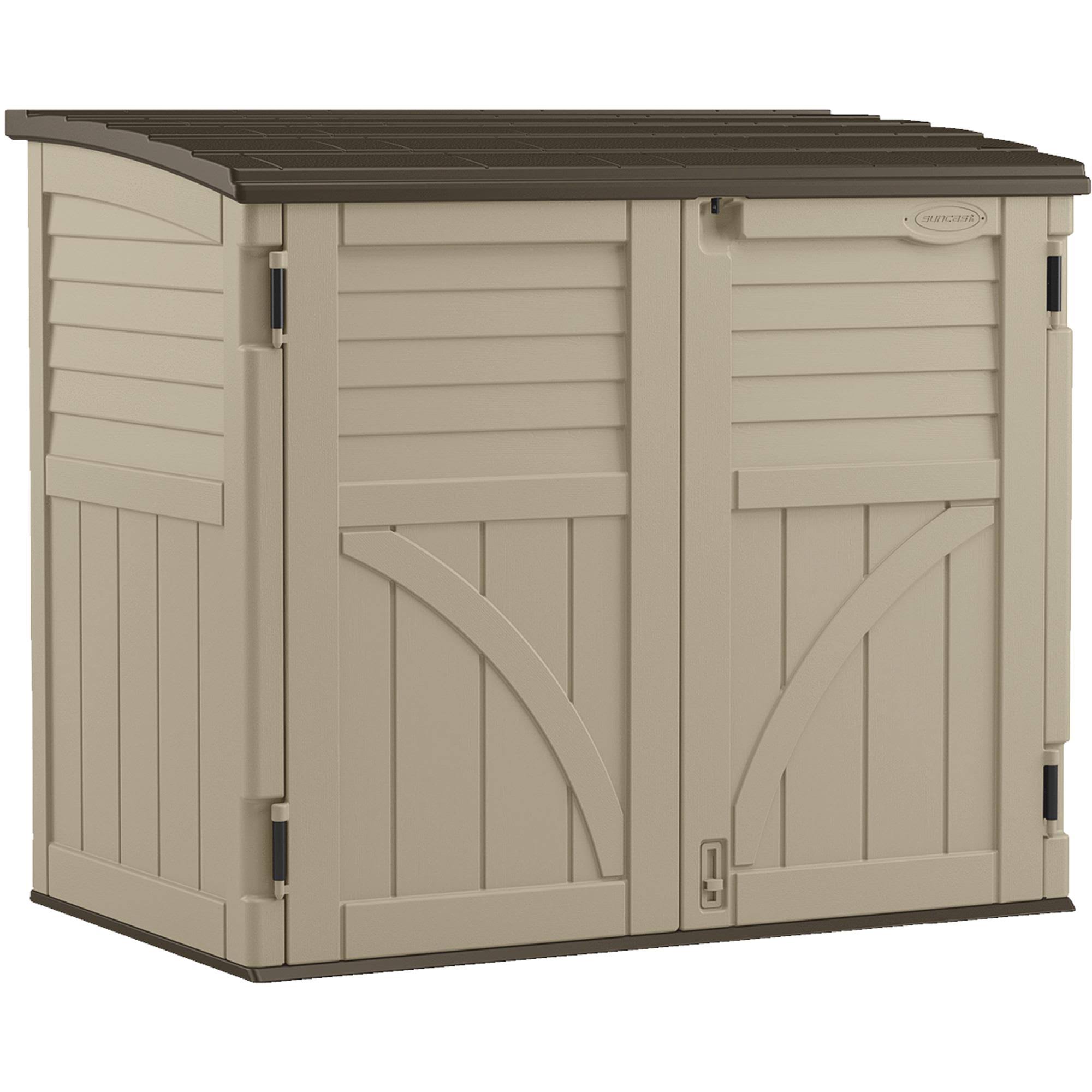 Suncast 34 Cu. ft. Horizontal Storage Shed