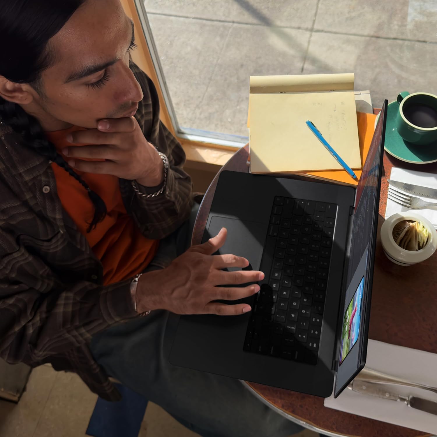 Apple 2023 MacBook Pro 14.2-inch Laptop M3 Pro chip with 12‑core CPU, 18‑core GPU, 36GB Unified Memory, 1TB SSD Storage, Space Black - Z1AU0029V