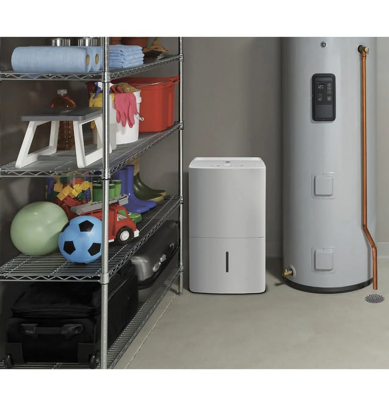 GE 70-Pint Energy Star Dehumidifier with Built-In Pump