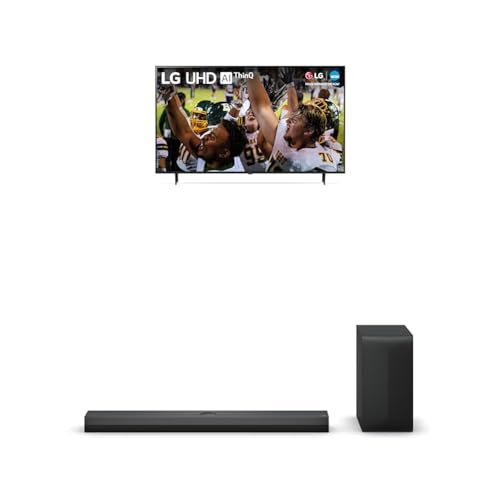 LG 65-Inch Class UR9000 Series Alexa Built-in 4K Smart TV (3840 x 2160),Bluetooth, Wi-Fi, USB, Ethernet, HDMI 60Hz Refresh Rate, AI-Powered 4K
