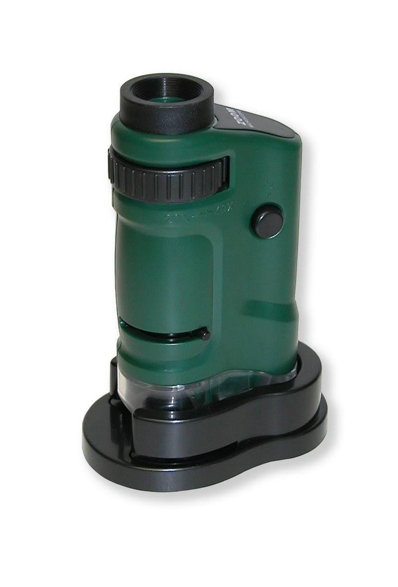 Carson MM-24MU MicroBrite LED Lighted Pocket Microscope Set of 6, 20 x 40x Zoom