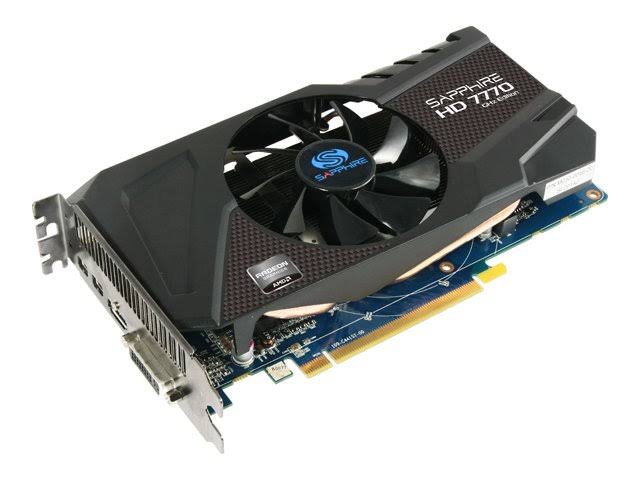 AMD Radeon Sapphire HD 7770 1GB GHz Edition