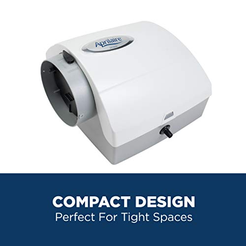 Aprilaire 500M Whole Home Humidifier with Manual Control + Bypass Humidifier Installation Kit, Compact Furnace Humidifier