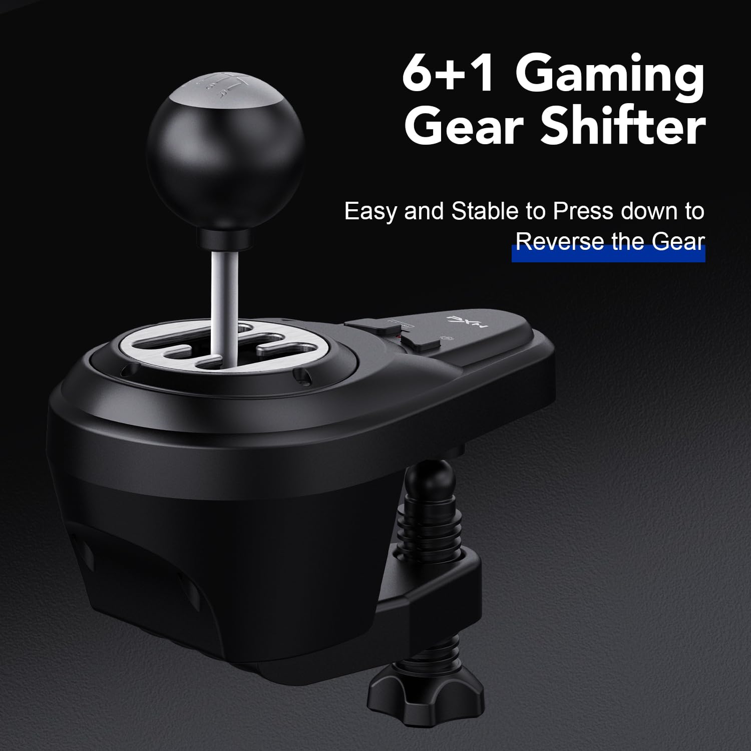 PXN V99 PC Racing Wheel, Real Force Feedback Steering Wheel with Pedals and Shifter, Detachable 270/900 Degree Race Steering Wheel Simulator for PC