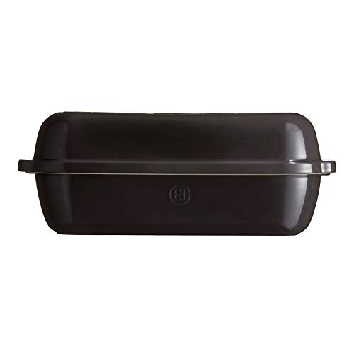 Emile Henry Italian Bread Loaf Baker | Burgundy